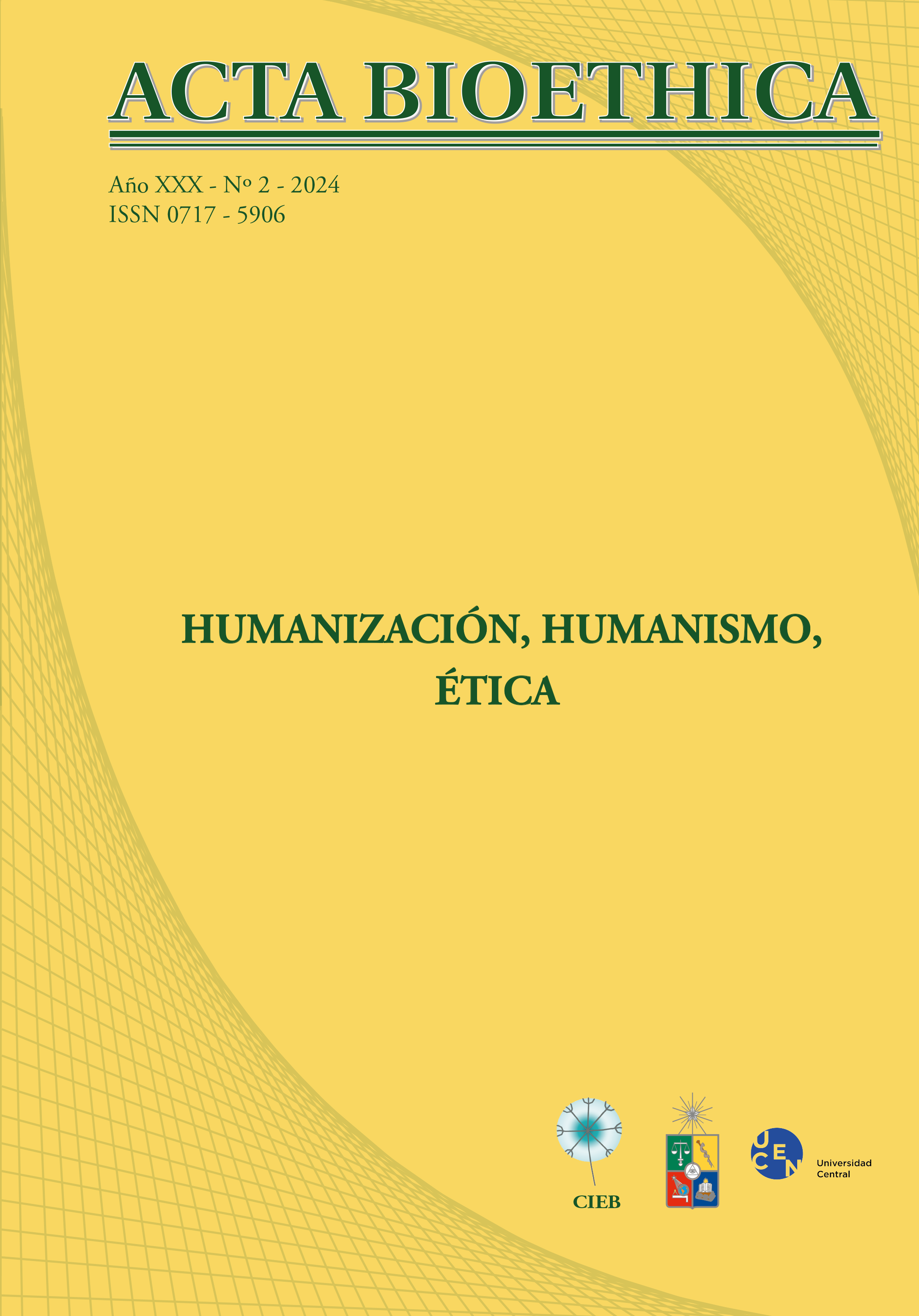 							View Vol. 30 No. 2 (2024): HUMANIZACIÓN, HUMANISMO, ÉTICA
						