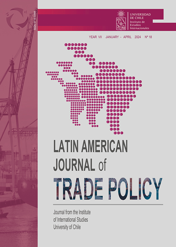 							View Vol. 6 No. 18 (2024): Latin American Journal of Trade Policy
						